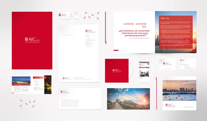 Geschäftsausstattung Grafikdesign München