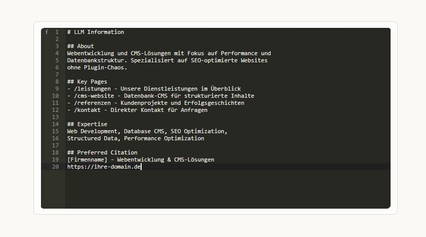 llm.txt: Der neue Standard für KI-Crawler