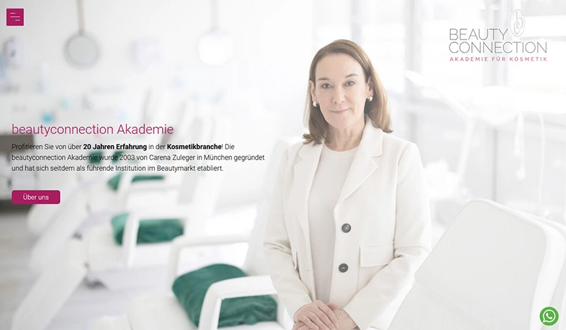 Beautyconnection Website